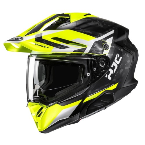 Przejdź do produktu KASK MOTOCYKLOWY HJC RPHA60 DAKAR YELLOW BLACK