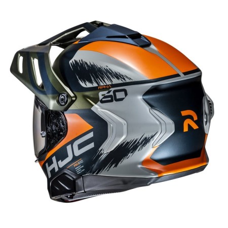KASK MOTOCYKLOWY HJC RPHA60 QUID GREY ORANGE