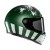KASK MOTOCYKLOWY HJC V10 CRANIA GREEN WHITE