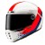KASK MOTOCYKLOWY HJC V10 FQ20 RETRO WHITE RD BLUE