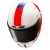 KASK MOTOCYKLOWY HJC V10 FQ20 RETRO WHITE RD BLUE