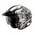 KASK MOTOCYKLOWY HJC V31 FLAME WHITE BLACK