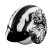 KASK MOTOCYKLOWY HJC V31 FLAME WHITE BLACK