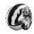 KASK MOTOCYKLOWY HJC V31 FLAME WHITE BLACK