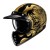 KASK MOTOCYKLOWY HJC V60 FLAME BLACK GOLD