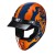 KASK MOTOCYKLOWY HJC V60 FLAME BLACK ORANGE