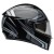 KASK MOTOCYKLOWY BELL LITHIUM ECE6 JETSTREAM BLACK SILVER
