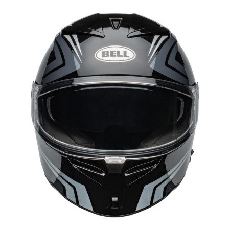 KASK MOTOCYKLOWY BELL LITHIUM ECE6 JETSTREAM BLACK SILVER