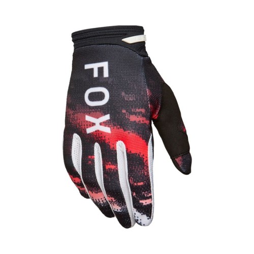 Przejdź do produktu RĘKAWICE FOX 180 KAIROS WHITE/FLUO RED