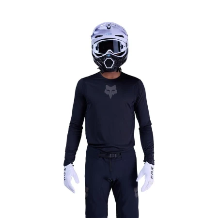 BLUZA FOX FLEXAIR BLACKOUT BLACK