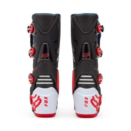 BUTY FOX MOTION WHITE/FLUO RED 9 (WKŁADKA 260MM)