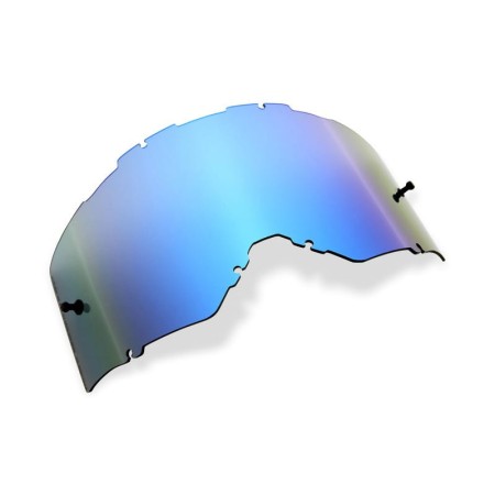 SZYBA DO GOGLI FOX MX24 AIRSPACE/MAIN INJ LENS-MIRROR BLUE