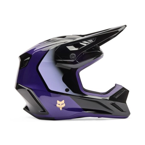 Przejdź do produktu KASK FOX V3 DRIP BLACK/PURPLE