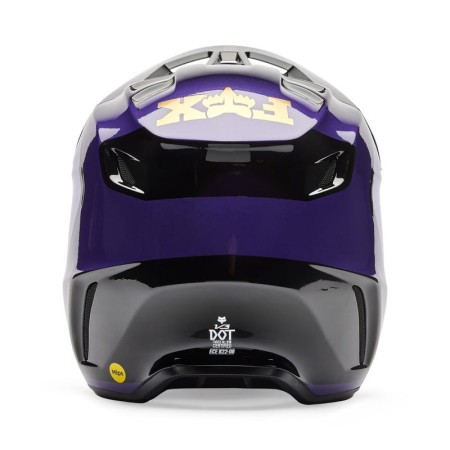 KASK FOX V3 DRIP BLACK/PURPLE