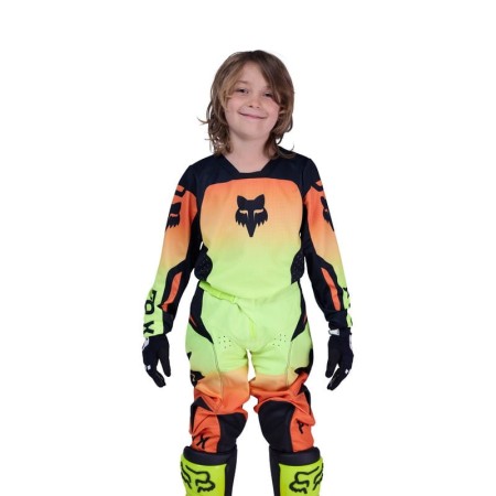 BLUZA FOX JUNIOR 180 SHIELD FLUO YELLOW