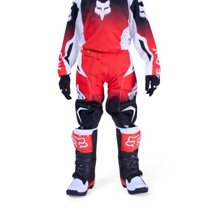 SPODNIE FOX JUNIOR 180 SHIELD FLUO RED