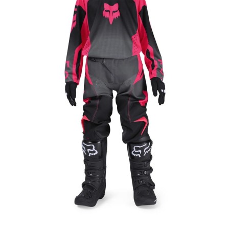 SPODNIE FOX JUNIOR GIRLS 180 SHIELD BLACK/PINK K22