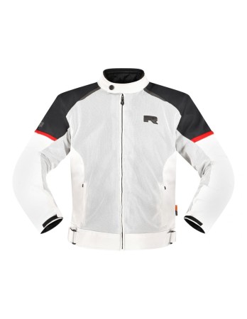 RICHA KURTKA / JACKET AUYAN WP LIGHT GREY/BLUE/RED