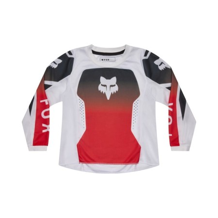 BLUZA FOX JUNIOR 180 SHIELD FLUO RED