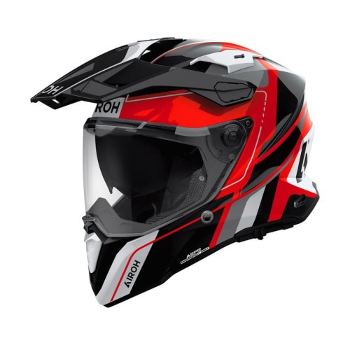 Przejdź do produktu KASK MOTOCYKLOWY AIROH COMMANDER 2 SKIP RED GLOSS