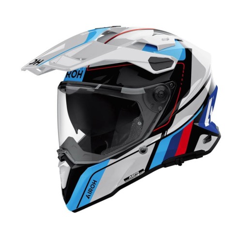 Przejdź do produktu KASK MOTOCYKLOWY AIROH COMMANDER 2 SKIP WHITE GLOSS