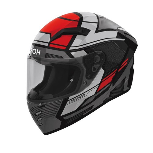 Przejdź do produktu KASK MOTOCYKLOWY AIROH CONNOR EGO RED GLOSS