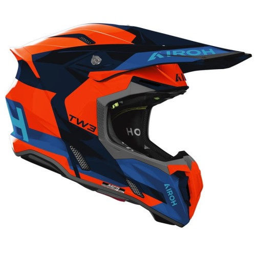 Przejdź do produktu KASK MOTOCYKLOWY AIROH TWIST 3 FANCY BLUE ORANGE GLOSS