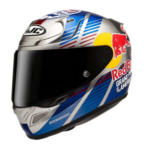Przejdź do produktu KASK MOTOCYKLOWY HJC RPHA12 RED BULL AUSTIN GP 2
