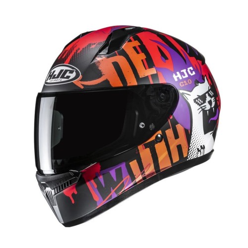 Przejdź do produktu KASK MOTOCYKLOWY HJC C10 FOP BLACK RED
