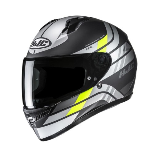 Przejdź do produktu KASK MOTOCYKLOWY HJC C10 HIPER GREY YELLOW