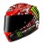 KASK MOTOCYKLOWY HJC RPHA12 QUARTARARO REPLICA 2 RED BLACK
