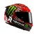 KASK MOTOCYKLOWY HJC RPHA12 QUARTARARO REPLICA 2 RED BLACK