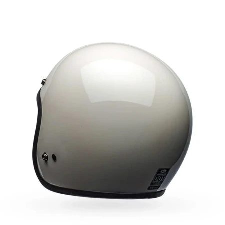 KASK MOTOCYKLOWY BELL CUSTOM 500 SOLID VINTAGE WHITE
