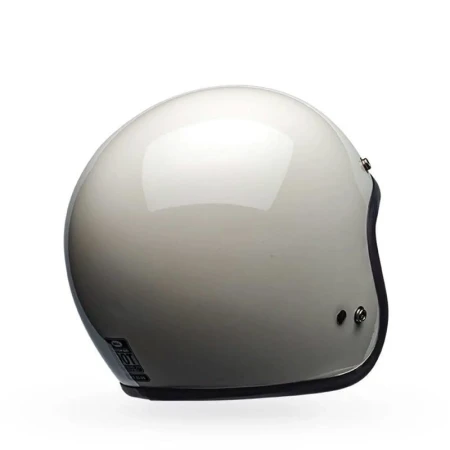 KASK MOTOCYKLOWY BELL CUSTOM 500 SOLID VINTAGE WHITE