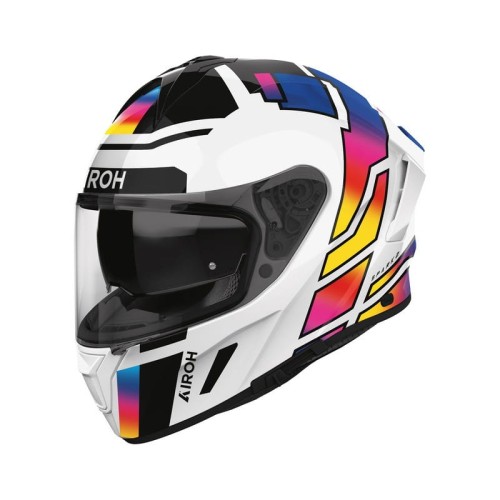 Kask Motocyklowy Integralny AIROH Spark 2 LIVELY RAINBOW GLOSS