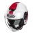 KASK MOTOCYKLOWY HJC I40N VISION WHITE RED