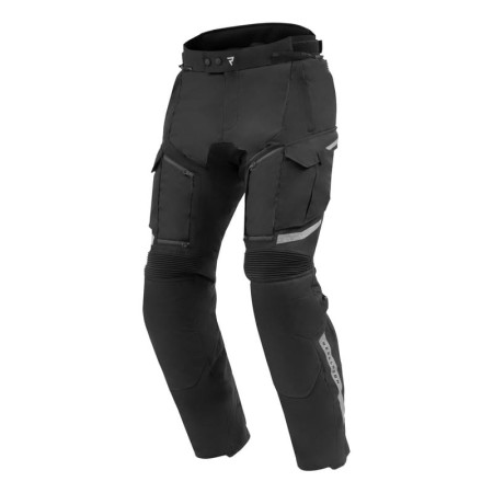 SPODNIE MOTOCYKLOWE TEKSTYLNE REBELHORN CUBBY 5 BLACK (KRÓTKA NOGAWKA) S-M