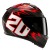 KASK MOTOCYKLOWY HJC C10 DIABLO MASK BLACK RED
