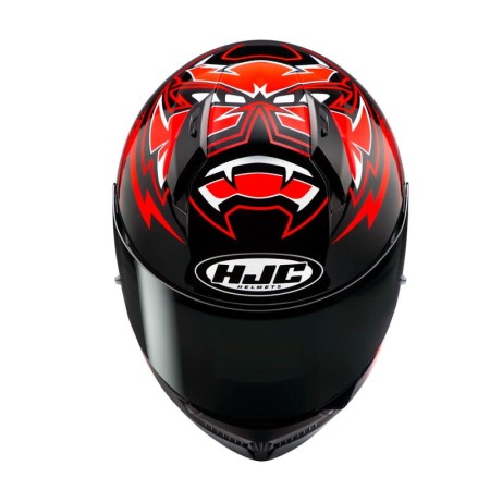 KASK MOTOCYKLOWY HJC C10 DIABLO MASK BLACK RED