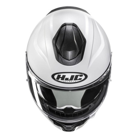 KASK MOTOCYKLOWY HJC C71 SOLID PEARL WHITE