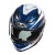 KASK MOTOCYKLOWY HJC F71 CATOS BLUE WHITE