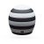 KASK MOTOCYKLOWY BELL CUSTOM 500 PARLOR MATTE BLACK WHITE