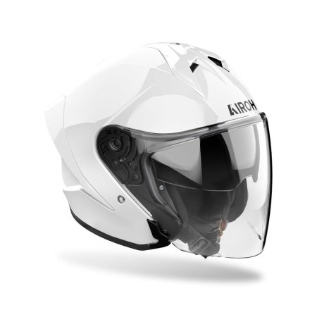 KASK MOTOCYKLOWY AIROH H21 COLOR WHITE GLOSS