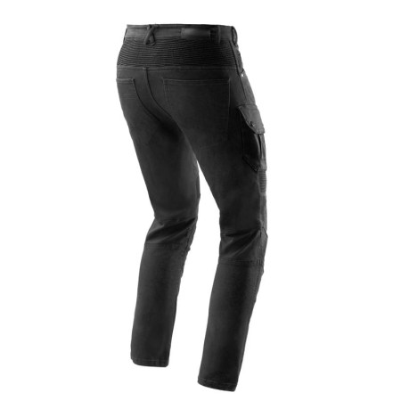 JEANSY MOTOCYKLOWE REBELHORN FASTER BLACK 28/32