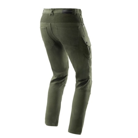 JEANSY MOTOCYKLOWE REBELHORN FASTER OLIVE GREEN 28/32