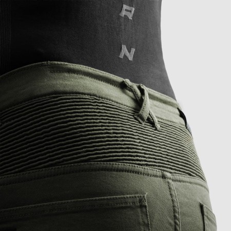 JEANSY MOTOCYKLOWE REBELHORN FASTER OLIVE GREEN 28/32