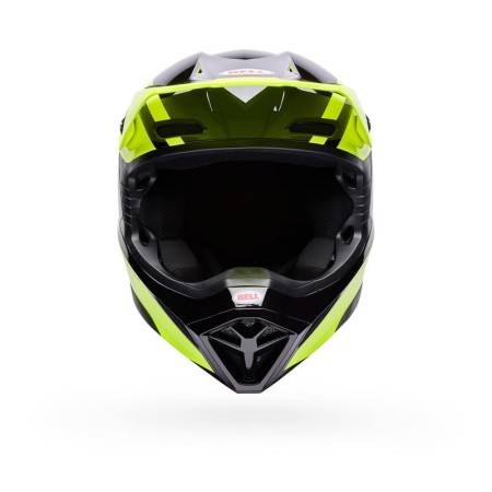 KASK MOTOCYKLOWY BELL MX-10 MIPS TALON YELLOW BLACK