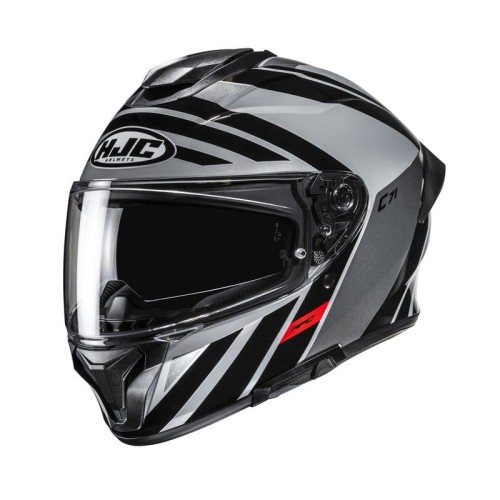 Przejdź do produktu KASK MOTOCYKLOWY HJC C71 FABER BLACK RED