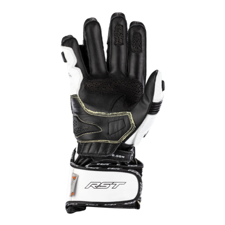RĘKAWICE SKÓRZANE RST TRACTECH EVO 4 WHITE/WHITE/BLACK XS (2666)