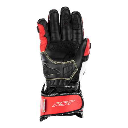 RĘKAWICE SKÓRZANE RST TRACTECH EVO 4 RED/WHITE/BLACK S (2666)